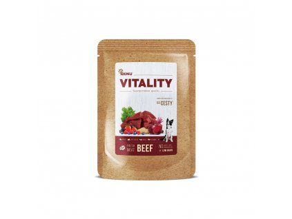 Akinu VITALITY Hovězí kapsička pro psy na cesty 150 g