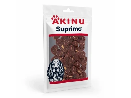 Packshot solo — uživatel (Šárka) si vyžádala opačnou orientaci sáčku než skill (pravá strana vpředu místo levé), var A, Suprimo 176244 (SKU 23186)