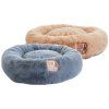 Akinu ČESKÝ LES Plyšový donut pelech pro psy béžový L 75 cm