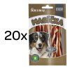 Akinu MASÍČKA Jehněčí twister pamlsek pro psy 20 x 75 g