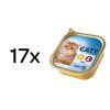 Akinu CATY Kuřecí & kachní paštika pro kočky 17 x 100 g