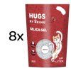 HUGS by Akinu Silika gel bílý stelivo pro kočky 8 x 3,6 l